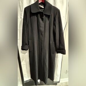 Loro Piana Italy Bisang Neiman Marcus superfine lambs wool 12P long coat